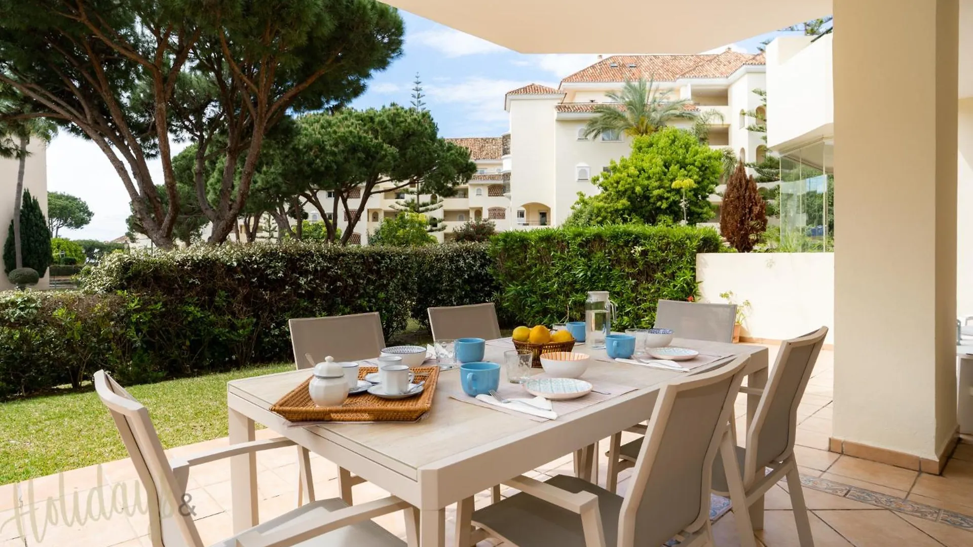 Hacienda Playa Elviria 300 M Playa,Jardin , 2 Hab ,Marbella Apartment