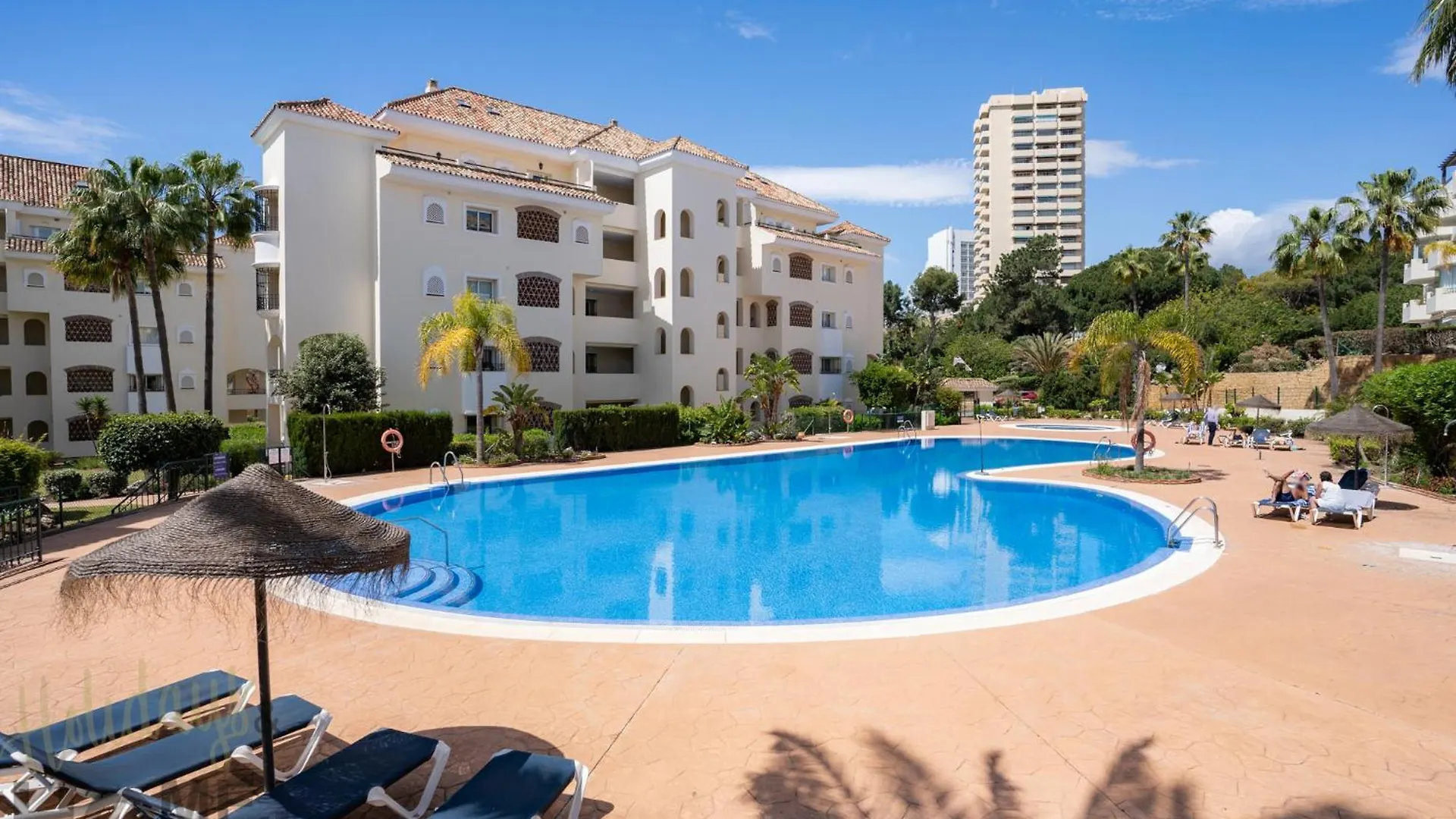 Hacienda Playa Elviria 300 M Playa,Jardin , 2 Hab ,Marbella Apartment Spain