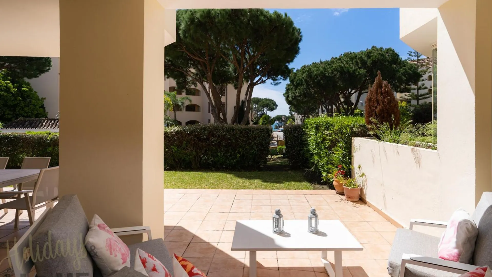 Hacienda Playa Elviria 300 M Playa,Jardin , 2 Hab ,Marbella Apartment