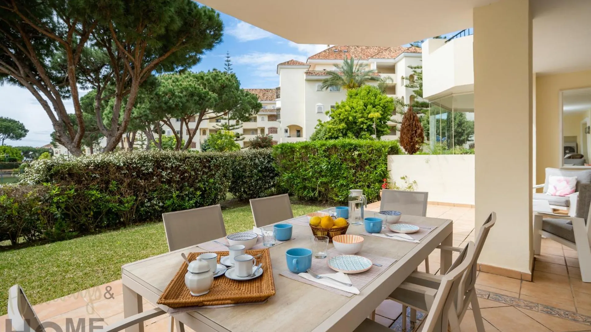 Hacienda Playa Elviria 300 M Playa,Jardin , 2 Hab ,Marbella Apartment